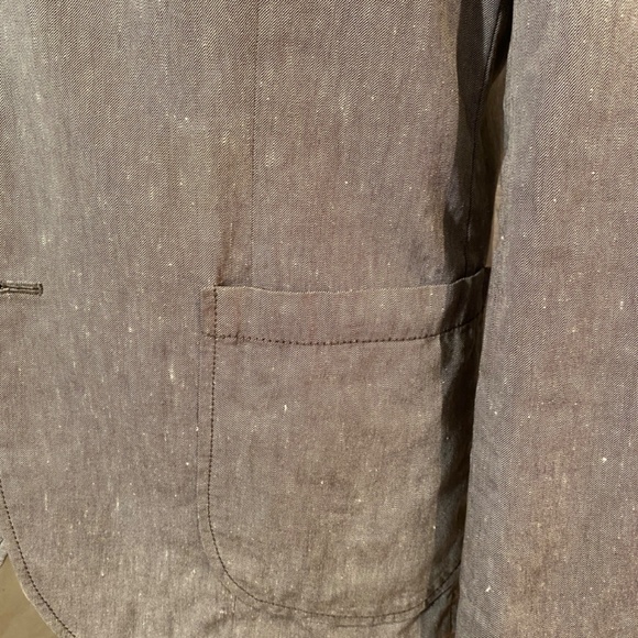 HUGO BOSS Men’s Linen Blend Blazer sz46 - Picture 5 of 11